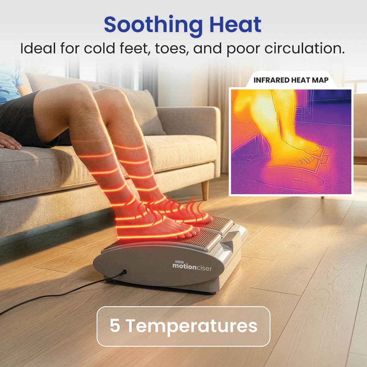 MotionCiser V2. - Heated Passive Leg Exerciser - Essential Package - Image 7