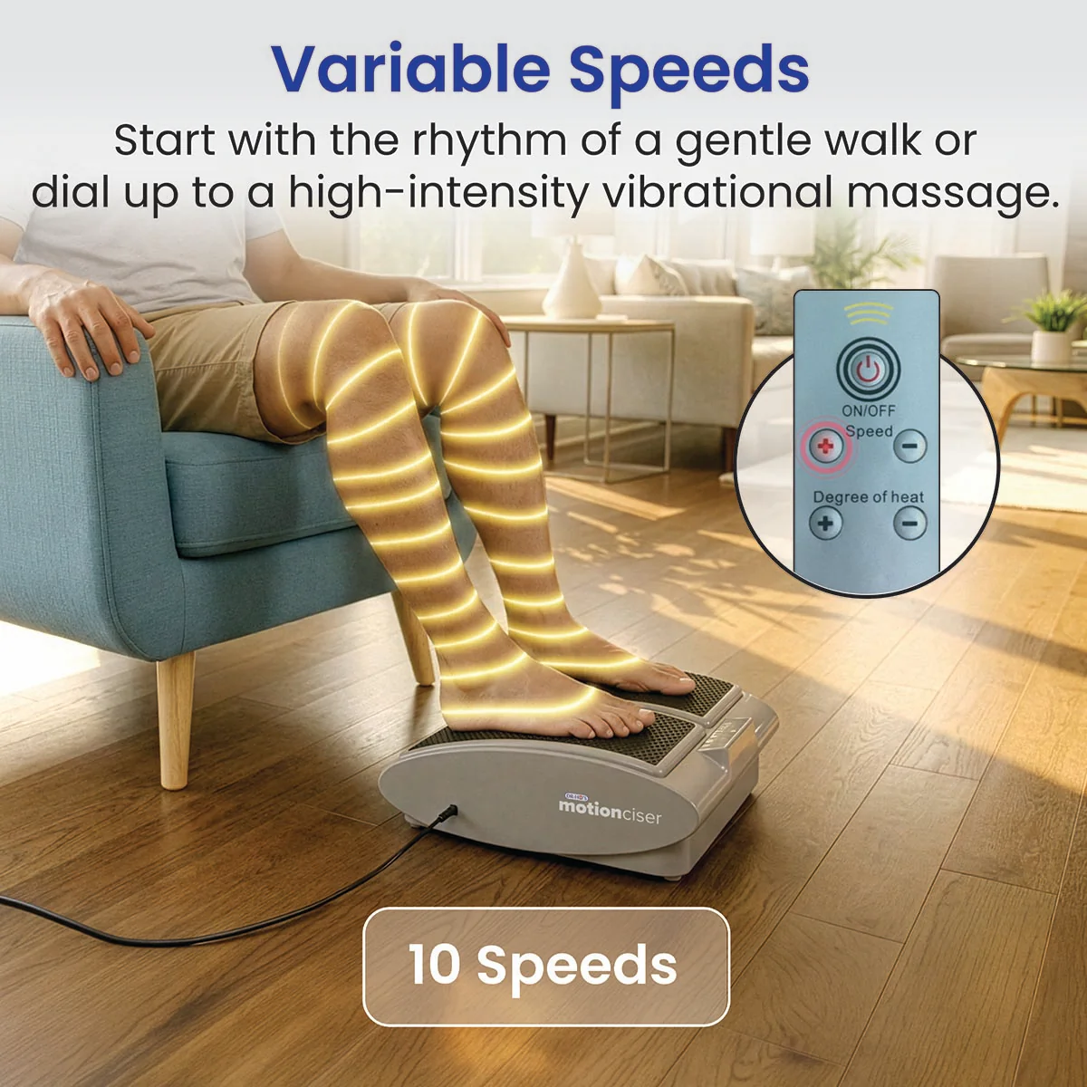 MotionCiser V2. - Heated Passive Leg Exerciser - Essential Package - Image 8