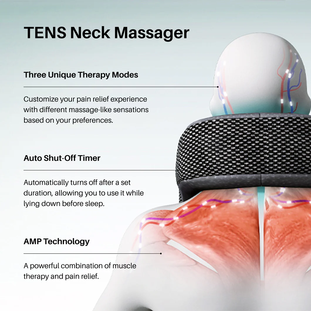 Neck Pain Pro - TENS Neck Massager - Essential Package - Image 3